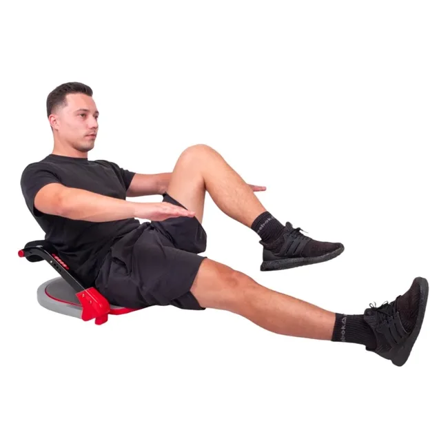 Дип-станция inSPORTline AB Perfect Duo II, черно-красная