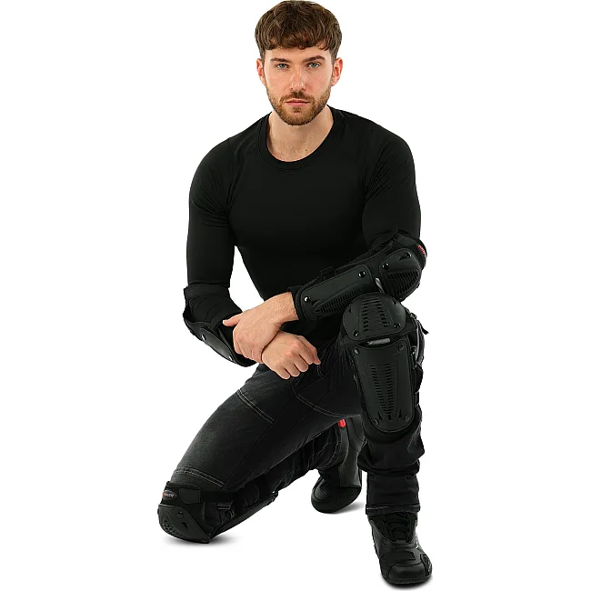 Комплект мотозащиты наколенники и налокотники Pro Biker P-09
