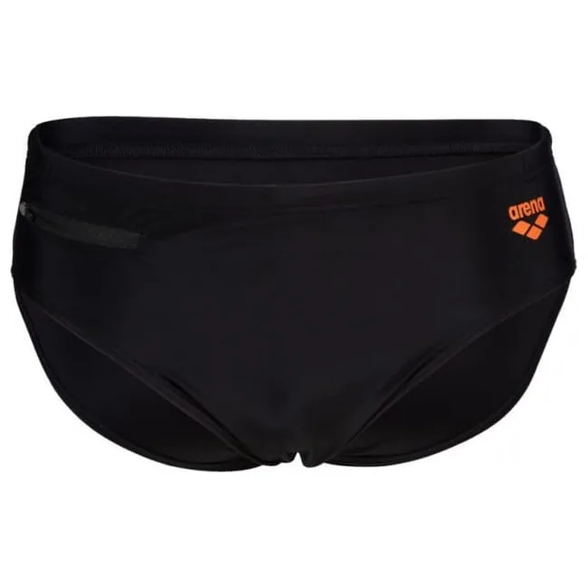 Плавки Arena ZIP BRIEF 9CM черный