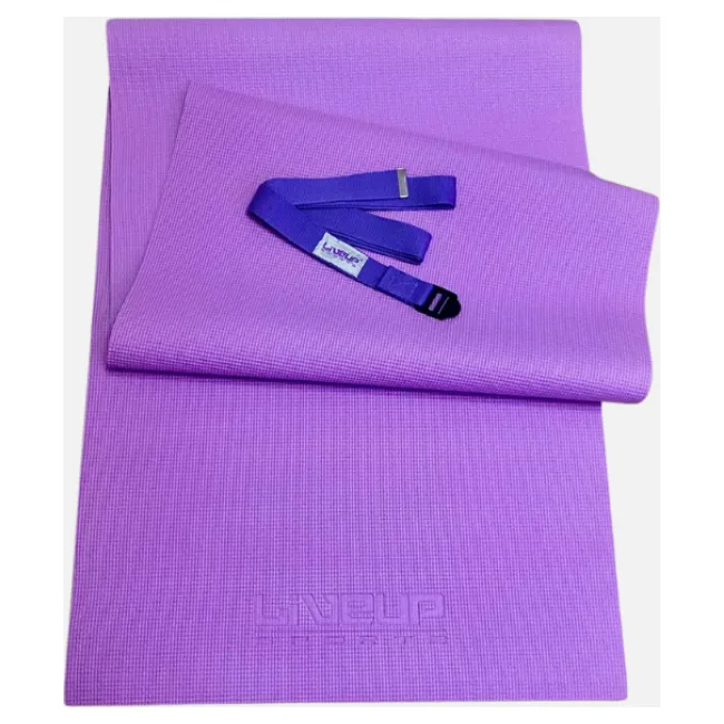 Коврик для йоги Yoga Mat Total Black фіолетовий 180x61x0.4см
