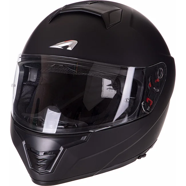 Шлем для мотоцикла интеграл ASTONE MS-3596 (Черный)