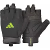 Перчатки для тренинга Adidas Essential Training Gloves черный, зеленый M