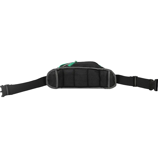 Сумка на пояс через плече бананка TAICHI MS-6814 5л (Чорний-салатовий)
