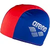 Детская шапка для плавания Arena POLYESTER II JR. красный, синий OSFM