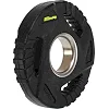 Блин для штанги обрезиненный
 MD Buddy TA-9649-1_25 51мм 1,25кг