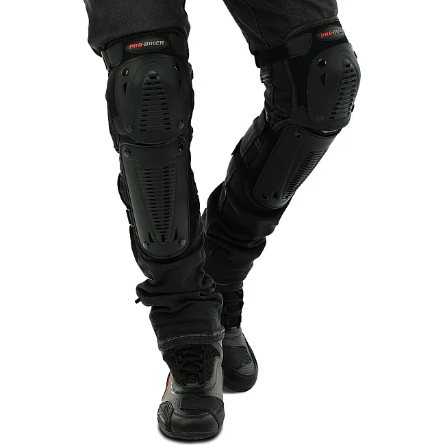 Комплект мотозащиты наколенники и налокотники Pro Biker P-09