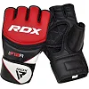 Перчатки для ММА RDX F12 Model GGRF Red (капа в комплекте)