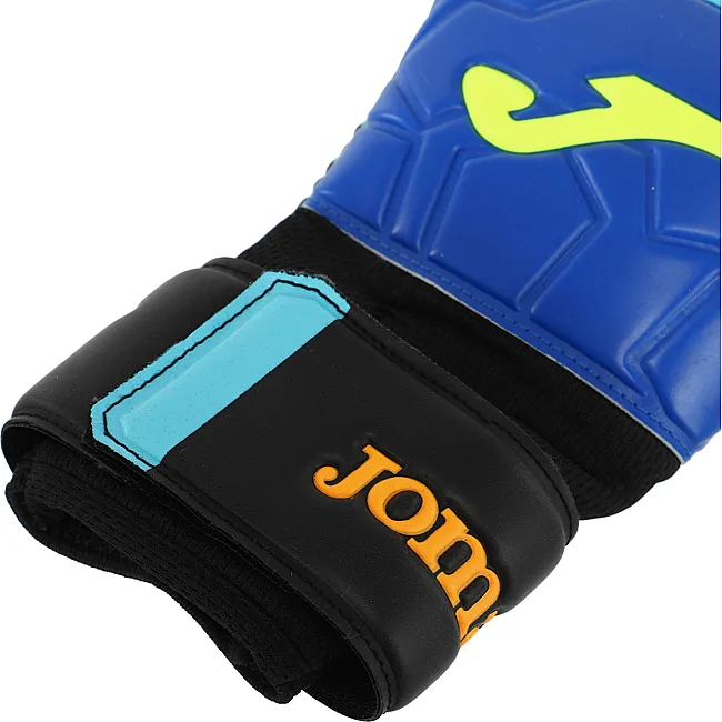 Вратарские перчатки
 профессиональные с защитой пальцев JOMA

 BRAVE 401366-721 (Синий-желтый)