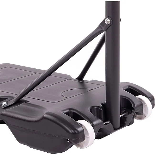 Мобильная баскетбольная стойка
 с регулируемой высотой SP-SPORT
 JUNIOR S018
 75x45х13см кольцо ø38см
 165-210см