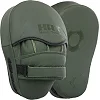 Лапа боксерская изогнутая тренировочная кожа HARD TOUCH BO-4231 19x5x25см 2штуки (Оливковый)