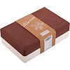 Блок для йоги
 BLOOM YOGA BRICK LB7041 (Коричневый-белый)