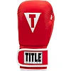 Боксерские перчатки TITLE Boxing Pro Style Leather Gloves3.0 Red/White (бинты 4м. в комплекте)