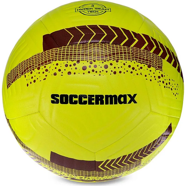 Футбольный мяч
 HYBRID SOCCERMAX FIFA FB-3113 №5 PU (Желтый-бордовый)