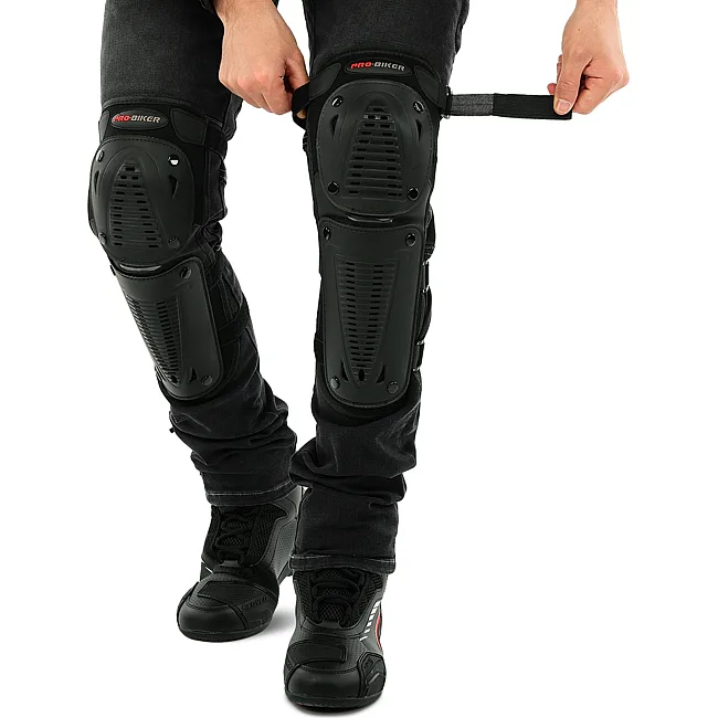 Комплект мотозащиты наколенники и налокотники Pro Biker P-09