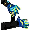 Вратарские перчатки
 профессиональные с защитой пальцев JOMA

 BRAVE 401366-721 (Синий-желтый)