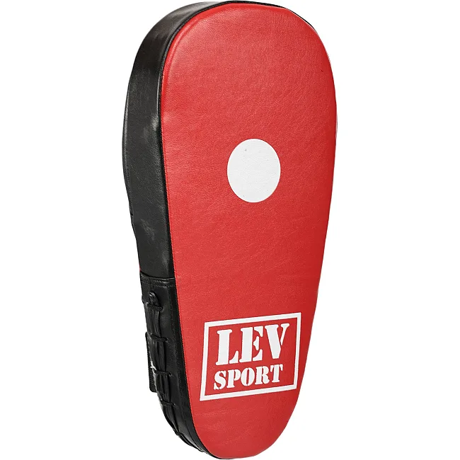Лапа боксерская прямая тренировочная удлиненная
 LEV LV-4290 38x6x18см 2штуки