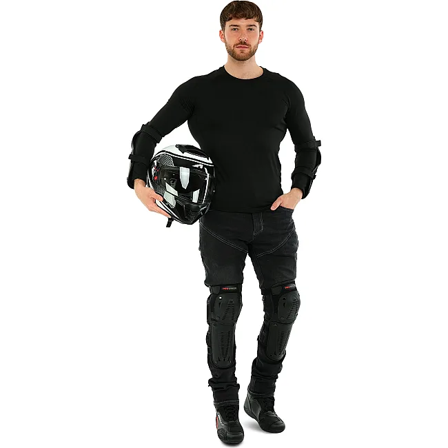 Комплект мотозащиты наколенники и налокотники Pro Biker P-09