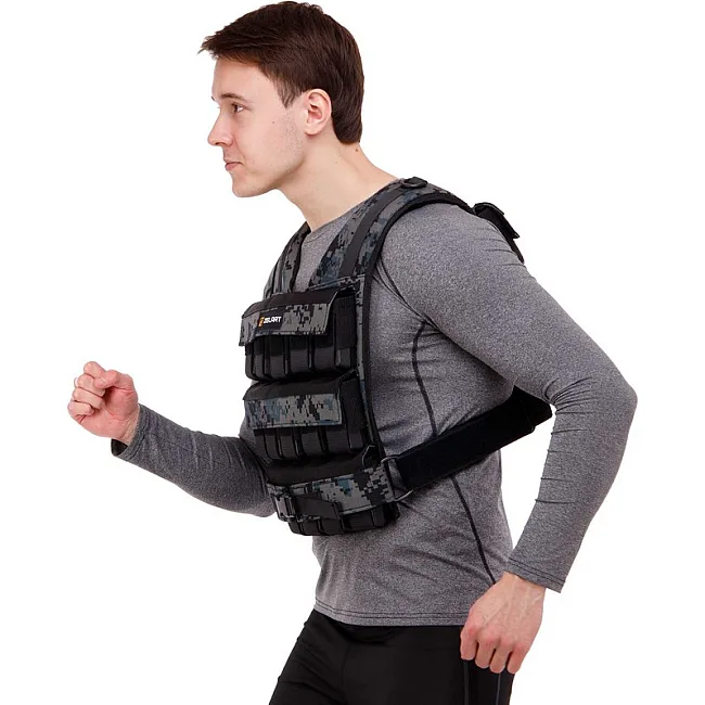 Утяжелительный жилет
 с регулируемым весом ZELART
 WEIGTH VEST TA-7817-30 вес-1-30кг