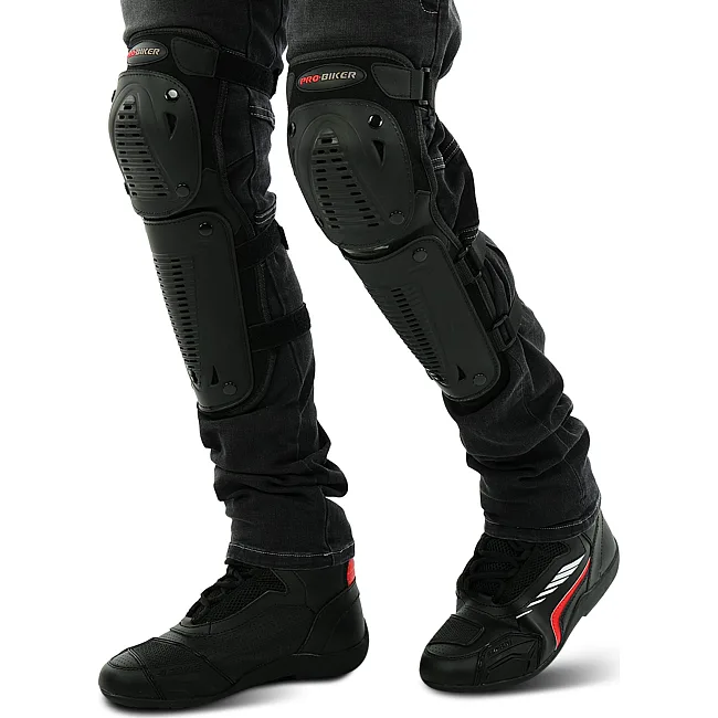 Комплект мотозащиты наколенники и налокотники Pro Biker P-09