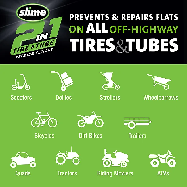 Герметик для бескамерок Slime 2-in-1 Premium, 473мл