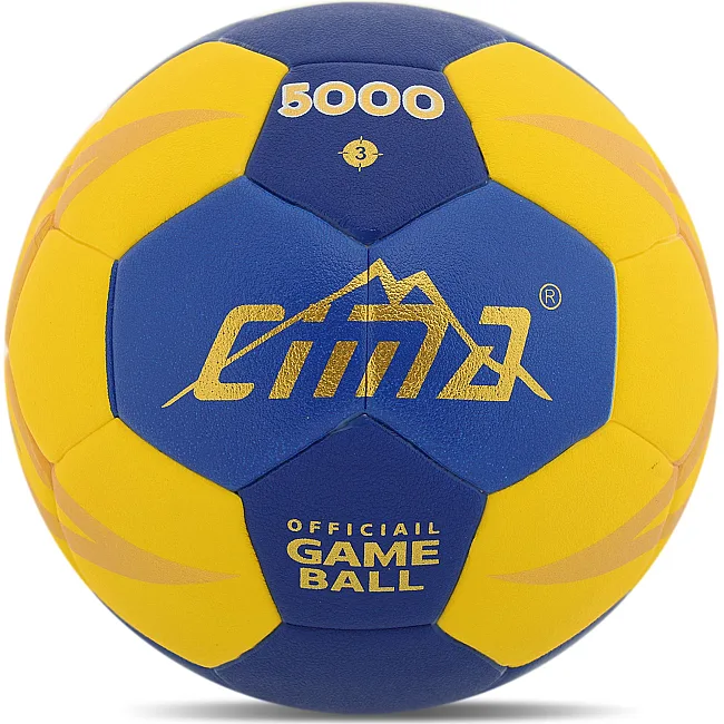 Мяч гандбольный CIMA VB-5000-3 №3 PU (Желтый-синий)