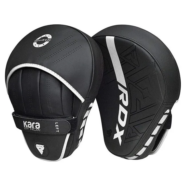 Лапы боксерские RDX F6 KARA Matte White