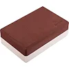 Блок для йоги
 BLOOM YOGA BRICK LB7041 (Коричневый-белый)