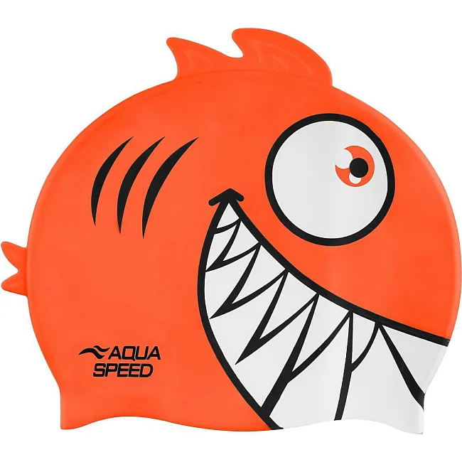 Детская шапочка для плавания Aqua Speed ZOO Pirana 9702