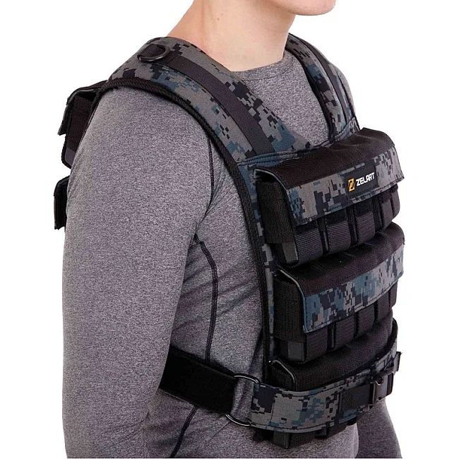 Утяжелительный жилет
 с регулируемым весом ZELART
 WEIGTH VEST TA-7817-30 вес-1-30кг