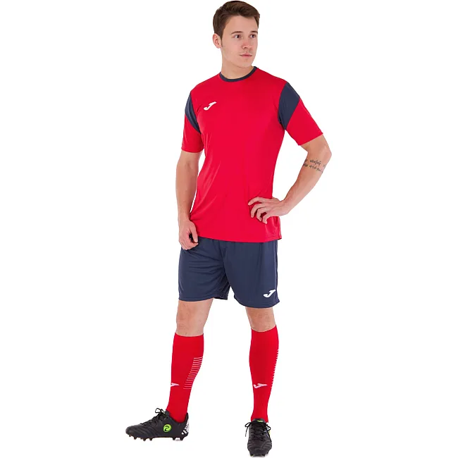 Футбольная форма
 комплект футболка и шорты JOMA

 PHOENIX 102741-603 4XS-XXL (Красный-темно-синий)