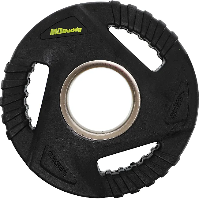 Блин для штанги обрезиненный
 MD Buddy TA-9649-1_25 51мм 1,25кг