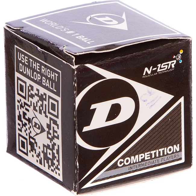 Мяч для сквоша DUNLOP REV COMP XT SINGLE DOT DL700112 1шт