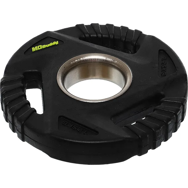 Блин для штанги обрезиненный
 MD Buddy TA-9649-1_25 51мм 1,25кг