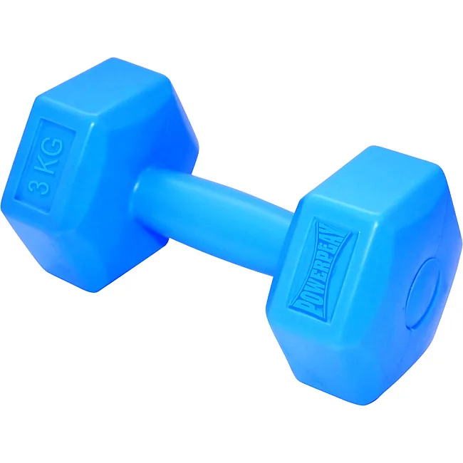 Гантель композитный POWERPLAY 4124 Hercules 3 кг. Синяя (1 шт.)