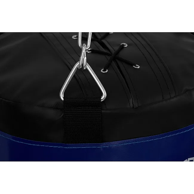 Боксерський мішок EDGE Lords 160*40см. вага 47 кг. EWW наповнений Black/Blue