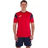 Футбольна форма комплект футболка та шорти JOMA PHOENIX 102741-603 4XS-XXL (Червоний-темно-синій)