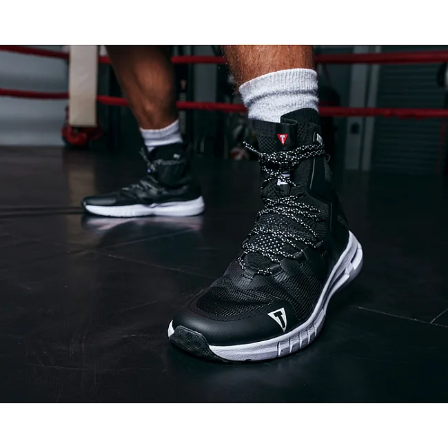 Боксерки для бокса TITLE Boxing High Point Black