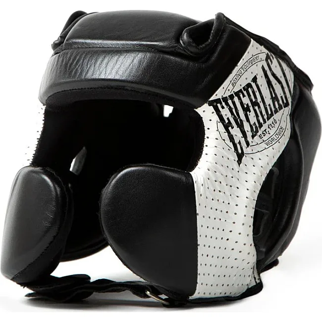 Боксерський шолом EVERLAST 1910 Black/White