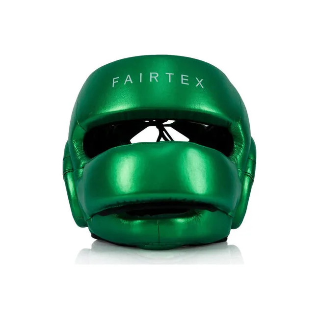 Боксерский шлем FAIRTEX HG17 Pro Sparring Green