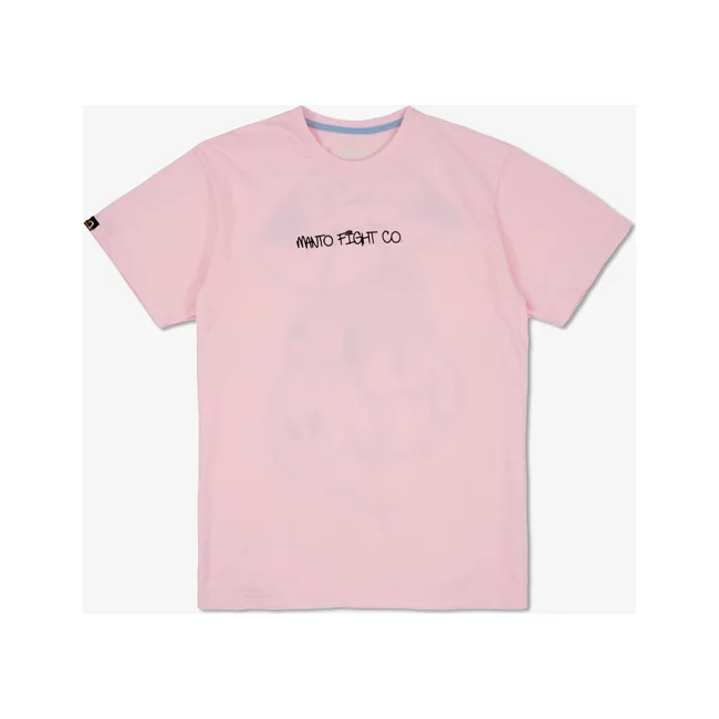 Футболка чоловіча MANTO x KTOF Pink