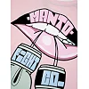 Футболка чоловіча MANTO x KTOF Pink