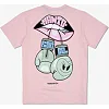 Футболка чоловіча MANTO x KTOF Pink