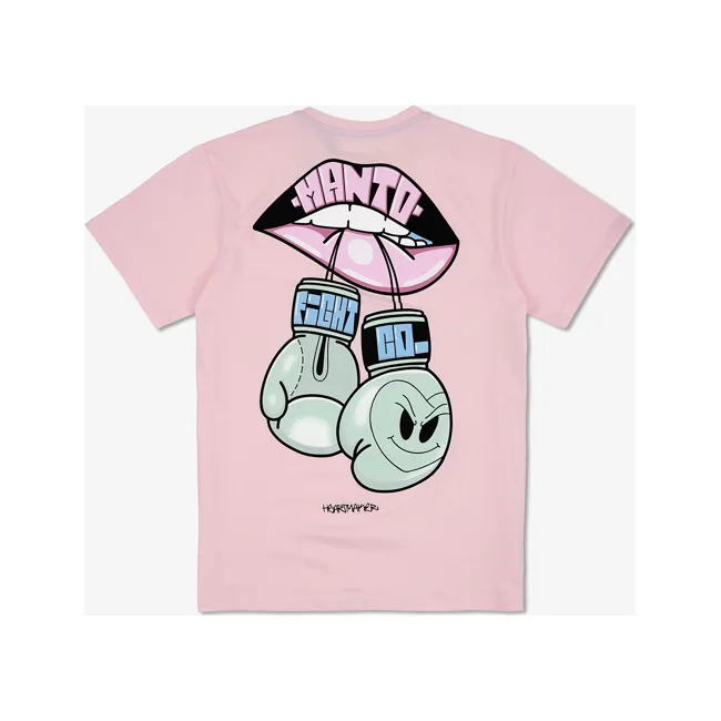 Футболка чоловіча MANTO x KTOF Pink