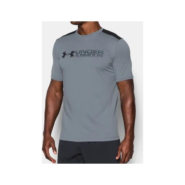 Футболка мужская UNDER ARMOUR Raid Microthread Steel