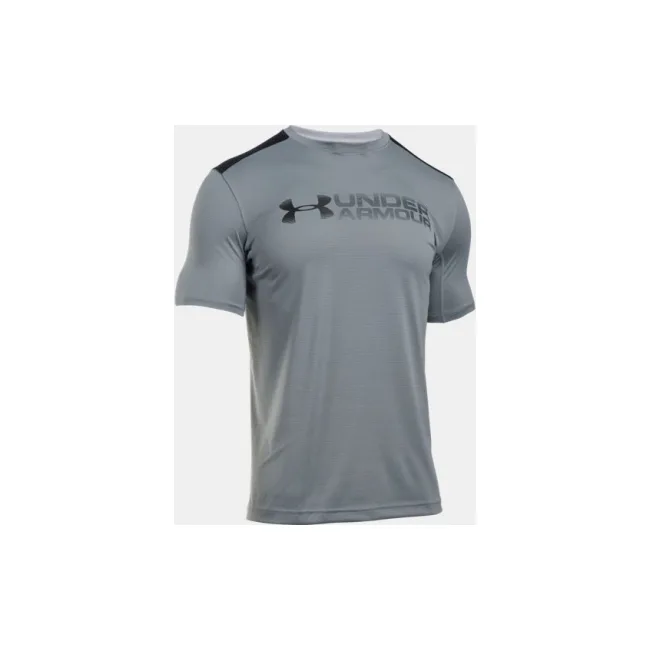 Футболка мужская UNDER ARMOUR Raid Microthread Steel
