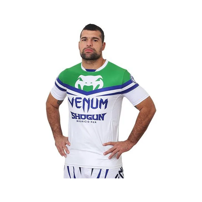 Футболка Venum Shogun UFC Edition Dry Tech T-shirt Ice - Green