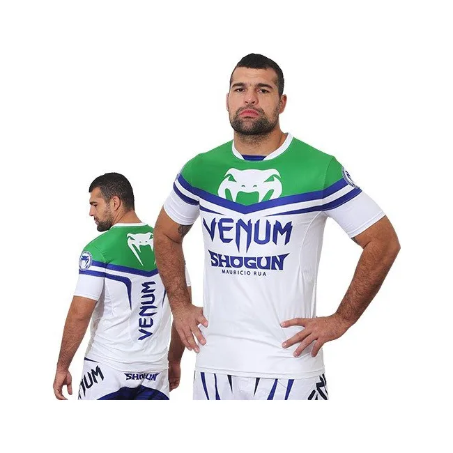 Футболка Venum Shogun UFC Edition Dry Tech T-shirt Ice - Green