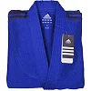 Кимоно для дзюдо Adidas Club (синий/чёрные полосы, J350B)