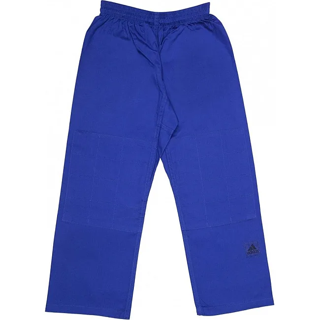 Кимоно для дзюдо Adidas Club (синий/чёрные полосы, J350B)