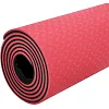 Коврик для йоги POWER SYSTEM PS-4060 TPE Premium Red (183х61х0.6)